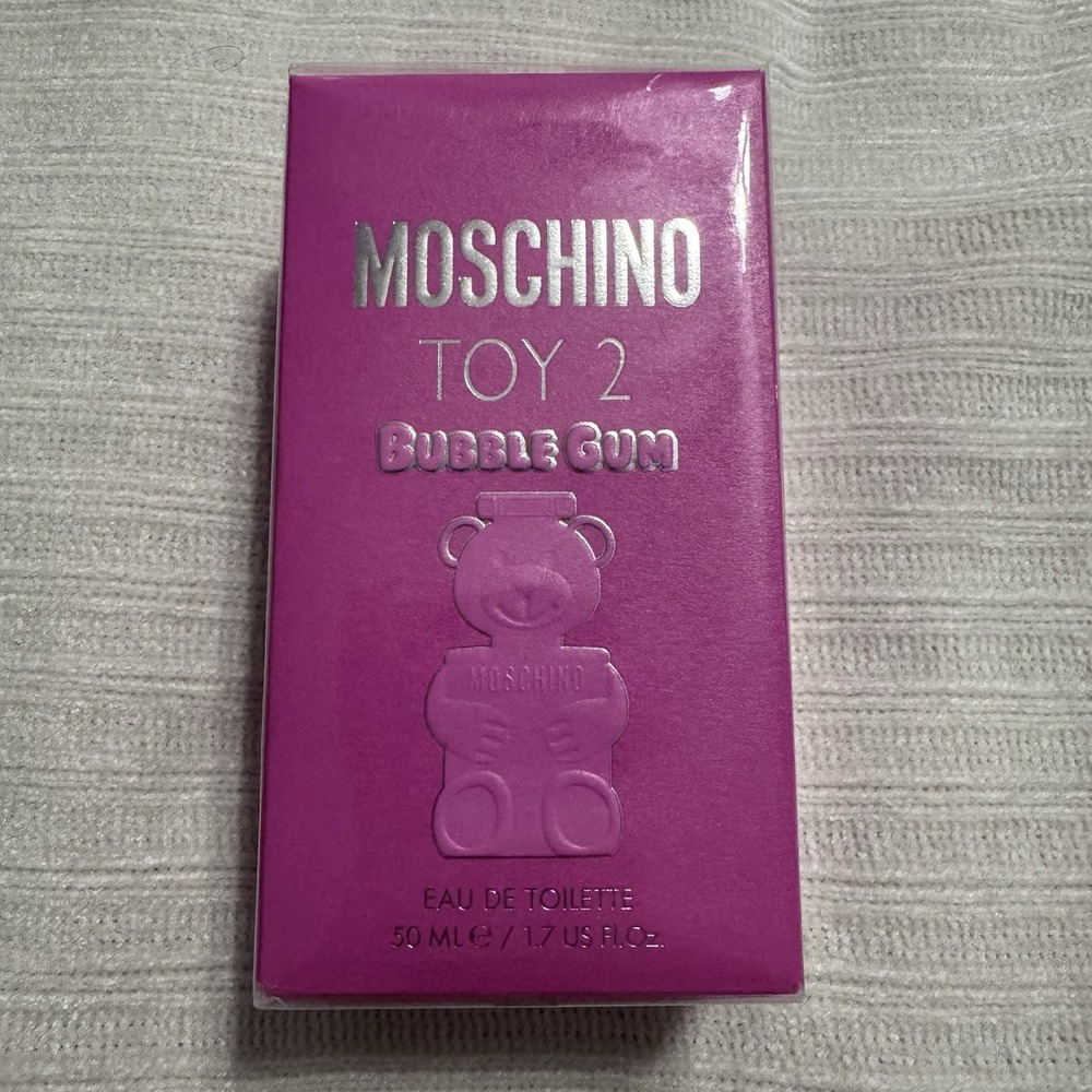 Moschino TOY 2 Bubble Gum Eau De Toilette 50 ml / 1.7 fl oz Woman's Perfume - Picture 2 of 8